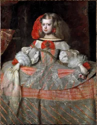 Portret van Infanta Margarita Teresa van Oostenrijk