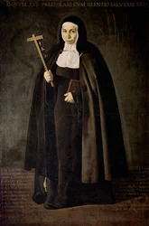 Portret van Moeder Jeronima de la Fuente