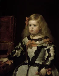 Portret van de Infanta Margherita op 4-jarige leeftijd