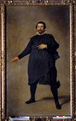 Portret van de nar Pablo van Valladolid