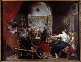 De spinsters of de fabel van Arachne