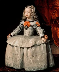 Portret van infante Margarita (1651-73) op vijfjarige leeftijd, 1656