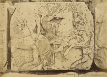 [Athene - beeldfragment, fries van het Parthenon]