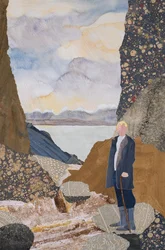Tussen fjorden (collage)