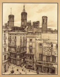 Plein van de Engelen, Barcelona