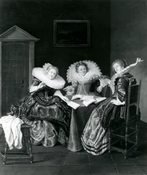 Muziekscène, 1637