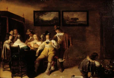 De kaartspelers
