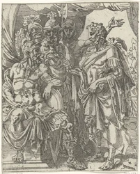 Achior vertelt Holofernes over de Israëlieten