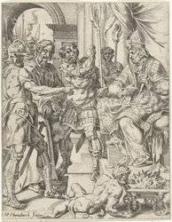 Christus voor de hogepriester Annas