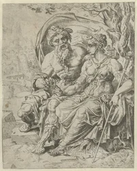 Juda geeft Tamar het onderpand