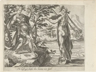 De wispelturigheid van Fortuna; Het is gemakkelijk te dansen als Fortuna voor je speelt (Spreekwoorden over Fortuna)