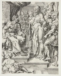 Christus voor Herodes