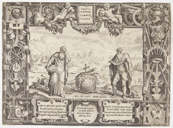 Heraclitus en Democritus, of vermaning tot uithoudingsvermogen en verdraagzaamheid