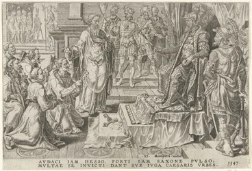 Onderwerping van zes Duitse steden, 1547
