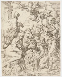 De aanbidding van de herders