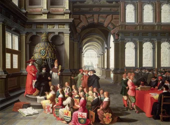 Allegorie van de Onderdrukking van de Nederlanders onder de Hertog van Alva