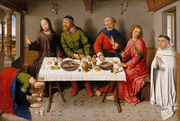 Christus in het huis van Simon de Farizeeër, ca. 1450