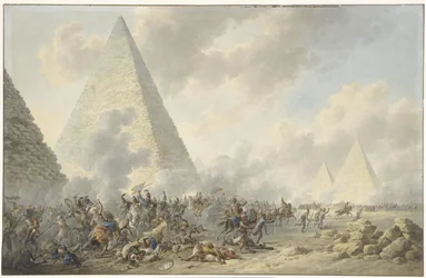 De slag bij de Piramiden, 21 Juli 1798