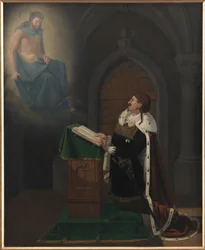 Visioen van Christian IV in kasteel Rothenburg