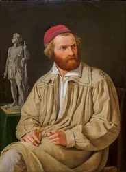 De beeldhouwer Herman Wilhelm Bissen