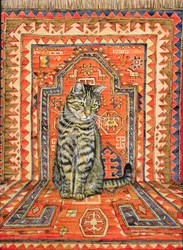 De tapijt-kat