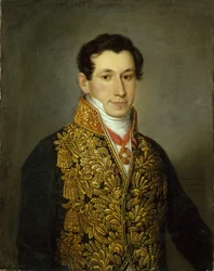 Portret van Grigory Mitusov 1795-1871, 1826
