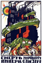 Communistische propagandaposter