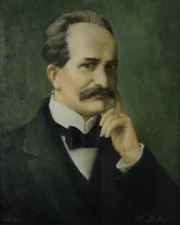 Portret van Paul Walden 1863-1957