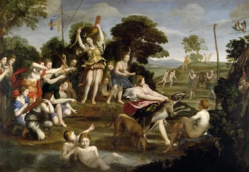 De jacht van Diana, 1616-17
