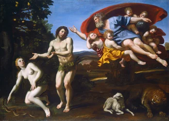 De berisping van Adam en Eva