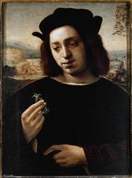 Portret van man, bekend als de Goud