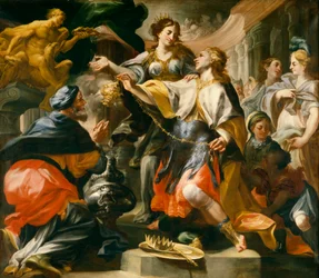 Salomo aanbidt de heidense goden, c.1695-1700