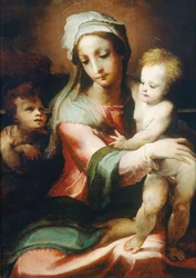 Madonna en kind met kind Johannes de Doper