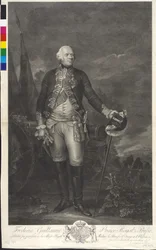 Koning van Pruisen Frederik Willem II