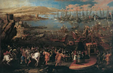 De landing van de infanta Maria in Napels