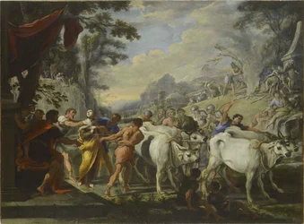 Het Martelaarschap van Sint Lucia, omstreeks 1640-1650