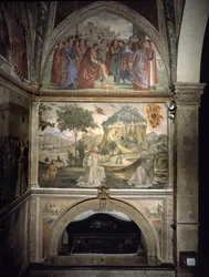 Begrafenis van Sint Franciscus
