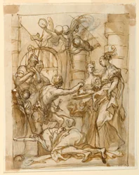 Salome Ontvangt het Hoofd van St. Johannes de Doper