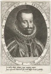 Portret van aartshertog Ernst van Oostenrijk 1553-1595, ca. 1595-1597