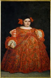 Eugenia Martinez Vallejo la Monstrua (schilderij op doek)