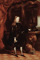 Portret van Karel II van Spanje