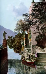 Villa del Balbianello, Lenno, Comomeer, Italië, ca. jaren 1930