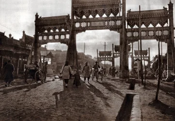 Straat in Peking
