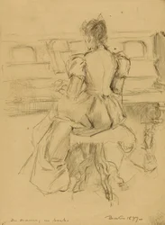 Ella aan de piano
