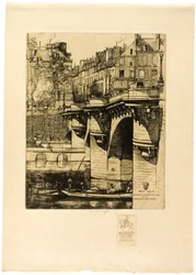 Le Pont Neuf, Parijs (met remarque)