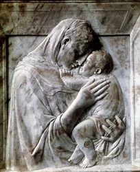 Piazzi Madonna Maagd en Kind, 1420-1430s