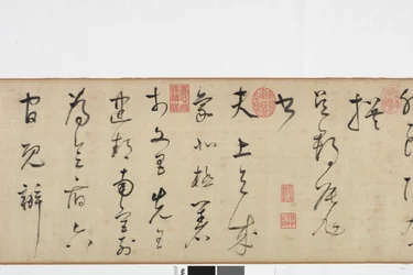 Vrijehand kopie van Zhang Xu