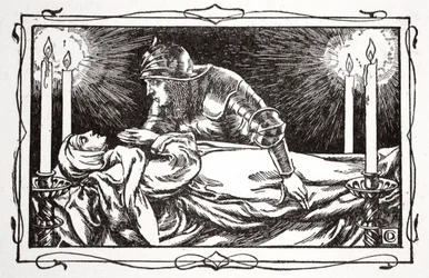 De koningin dood gevonden, 1905