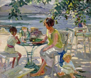 Cassis (olieverf op doek)