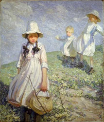 De sleutelbloem (olieverf op doek)